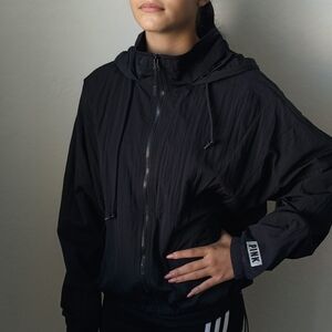 PINK Victoria's Secret Black Bomber Jacket